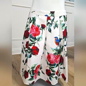 Vintage Forever 21 Small Pleated A-Line Skirt